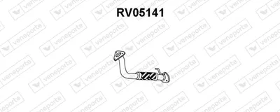 Tubo de escape VENEPORTE RV05141
