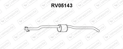 Presilenciador Mg MG ZT · Rover 75 · Rover 75 I Tourer