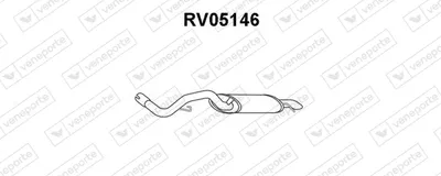 Silenciador posterior Rover 100 / METRO Hatchback