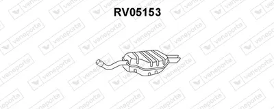 Silenciador posterior Rover 75
