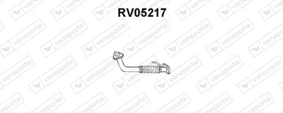Tubo de escape VENEPORTE RV05217