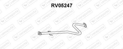 Tubo de escape VENEPORTE RV05247