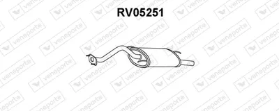 Silenciador posterior Rover 45 I Saloon