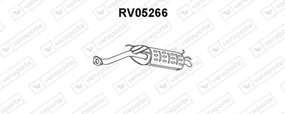 Silenciador posterior Rover 400 II · Rover 45 I Saloon
