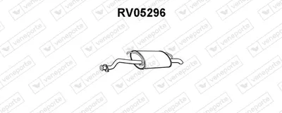 Silenciador posterior Rover 400 II