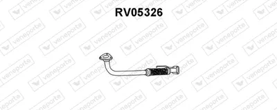 Tubo de escape VENEPORTE RV05326
