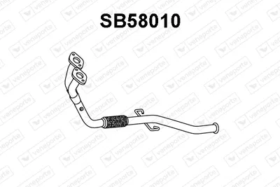 Tubo de escape Saab 900 II Convertible · Saab 900 II · Saab 900 II Coupe