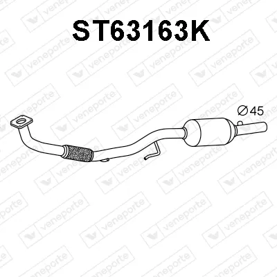 Catalizador Seat IBIZA III · Seat CORDOBA · Skoda FABIA I