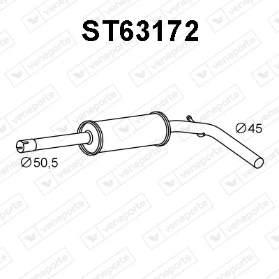 Presilenciador Vw LUPO I