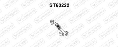 Tubo de escape Ford GALAXY I · Seat ALHAMBRA · Vw SHARAN
