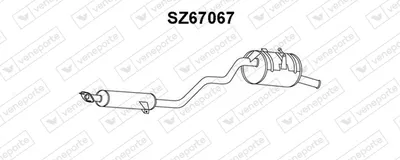 Silenciador posterior VENEPORTE SZ67067