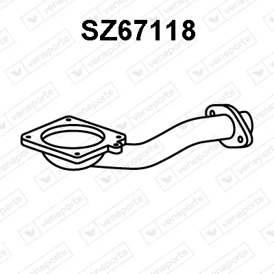 Tubo de escape Suzuki SWIFT III