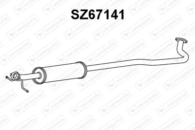 Presilenciador Suzuki SWIFT III
