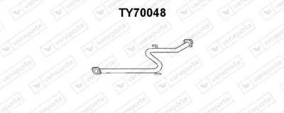 Tubo de escape Toyota COROLLA · Toyota COROLLA FX Compact