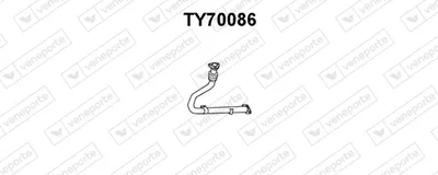 Tubo de escape Toyota LAND CRUISER
