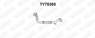 Tubo de escape Toyota COROLLA Compact · Toyota COROLLA Liftback · Toyota COROLLA Estate