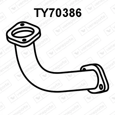 Tubo de escape Toyota AVENSIS · Toyota AVENSIS Estate · Toyota AVENSIS Liftback