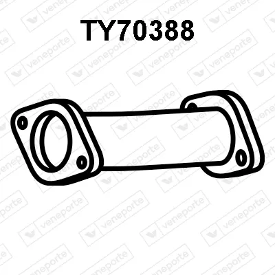 Tubo de escape Toyota AVENSIS · Toyota AVENSIS Estate · Toyota AVENSIS Liftback