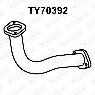 Tubo de escape Toyota AVENSIS · Toyota AVENSIS Estate · Toyota AVENSIS Liftback
