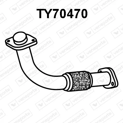 Tubo de escape Toyota CARINA E VI Saloon · Toyota CARINA E VI · Toyota CARINA E VI Sportswagon
