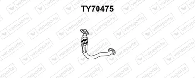 Tubo de escape Toyota CARINA E VI Saloon · Toyota CARINA E VI · Toyota CARINA E VI Sportswagon