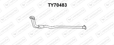 Tubo de escape Toyota HILUX IV Pickup