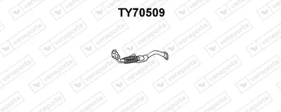 Tubo de escape VENEPORTE TY70509