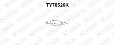 Catalizador Toyota COROLLA Liftback