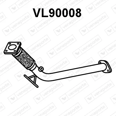 Tubo de escape Volvo S80 I · Volvo V70 II · Volvo S60 I