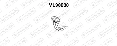 Tubo de escape Volvo 440