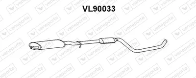 Presilenciador Volvo 440