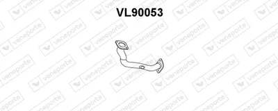 Tubo de escape Volvo S40 I · Volvo V40 Estate