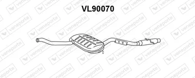 Presilenciador Volvo V70 I · Volvo C70 I Coupe · Volvo S70