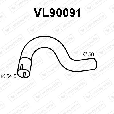 Tubo de escape Volvo 940 · Volvo 940 II · Volvo 940 II Estate