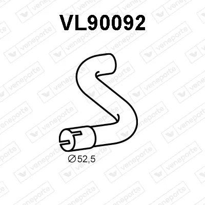 Tubo de escape Volvo 940 · Volvo 940 II · Volvo 940 II Estate