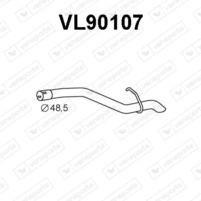 Tubo de escape Volvo S40 II · Volvo V50 · Volvo C30