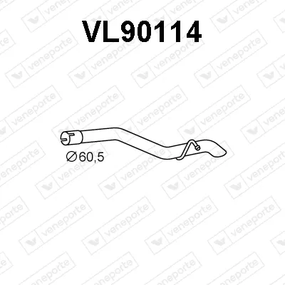Tubo de escape Volvo S40 II · Volvo V50 · Volvo C70 II Convertible