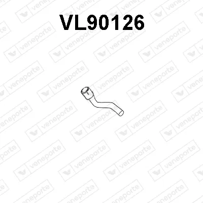 Silenciador posterior VENEPORTE VL90126