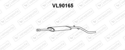 Presilenciador Volvo 340-360 Saloon · Volvo 340-360