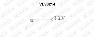 silenciador del medio Volvo 740 · Volvo 760 · Volvo 760 Kombi