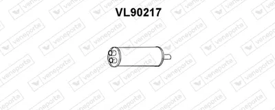 Presilenciador Volvo 164 · Volvo 260 Estate