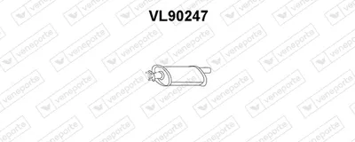 Presilenciador Volvo 740 · Volvo 760 · Volvo 760 Kombi