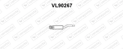 Presilenciador Volvo 940 II · Volvo 740 · Volvo 740 Kombi