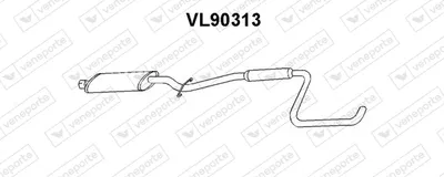 Presilenciador Volvo 480