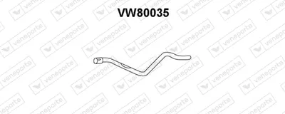 Tubo de escape Vw SCIROCCO