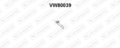 Tubo de escape Vw JETTA I · Vw SCIROCCO · Vw DERBY
