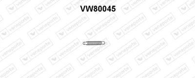 Tubo de escape Vw SCIROCCO · Vw DERBY · Vw POLO II