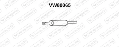 Presilenciador Vw PASSAT B3/B4 · Vw PASSAT B3/B4 Variant · Vw GOLF II