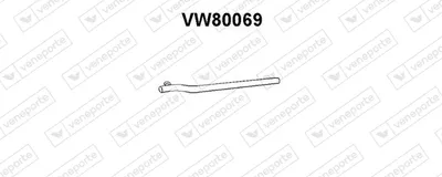 Tubo de escape Vw JETTA I · Vw GOLF I