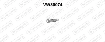Tubo de escape Vw GOLF I